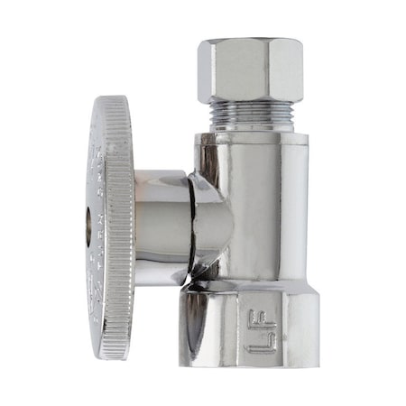 Plumb Pak Plumb Pak 1/2 in. FIP X 3/8 in. Compression Brass Straight Valve PP53PCLF